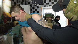 Скрин видео ЦОС ФСБ России.